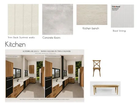 Mitchells Flat Kitchen Interior Design Mood Board by johanna.laface@gmail.com