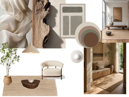 Japandi Mood Board Interior Design Mood Board by aishwaryashetty