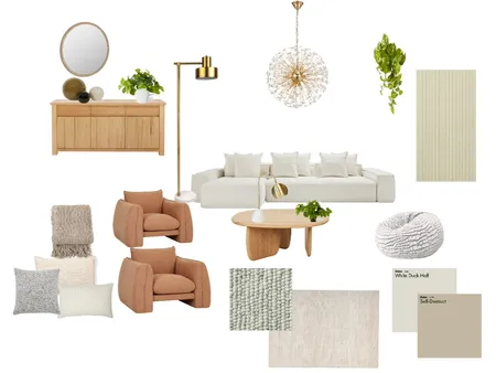 Contemporary Lounge Interior Design Mood Board by carolynporteous