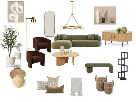 Contemporary Lounge 2 Interior Design Mood Board by carolynporteous