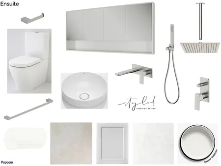 Julie & Tim - Ensuite Board Interior Design Mood Board by Styled Interior Design