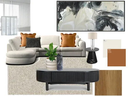 Living Room Module 9 Interior Design Mood Board by Embellish Interiors