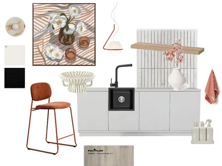 Kitchenette Interior Design Mood Board by moneil