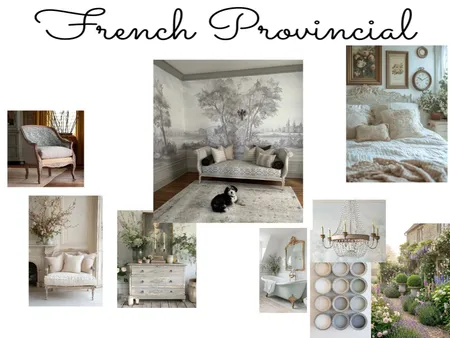 French Provincial Mood Board Interior Design Mood Board by shelleylakeyoung