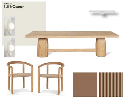 Project Boronia Dining Banquette Interior Design Mood Board by Manea Interior Design & Styling