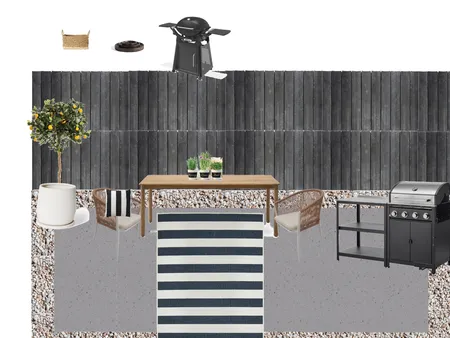 Outdoor Dining Interior Design Mood Board by L7