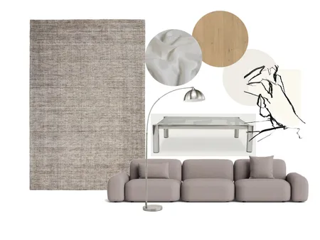 Digital Board Living Room (Brad and Sylvia) Interior Design Mood Board by Jervis