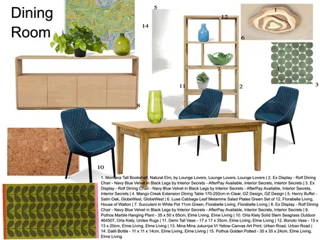 dining room Interior Design Mood Board by SnowInteriorSpaces