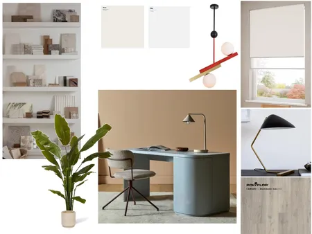 work area Interior Design Mood Board by moneil