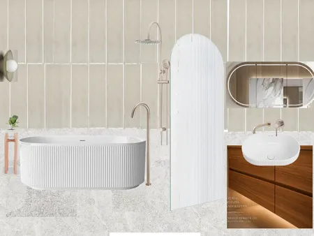 Meir Champagne ensuite Interior Design Mood Board by kathok