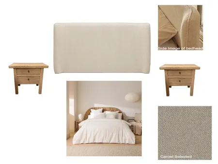 Carmen Bedroom - Shell Cove Interior Design Mood Board by Savannah Interior Design