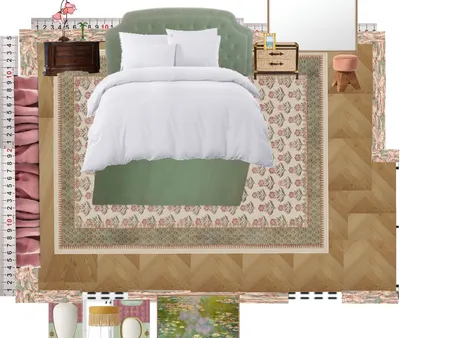 Bedroom Suite Mint Interior Design Mood Board by dl2407