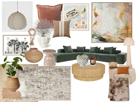 Loungroom Interior Design Mood Board by BrookeKL89