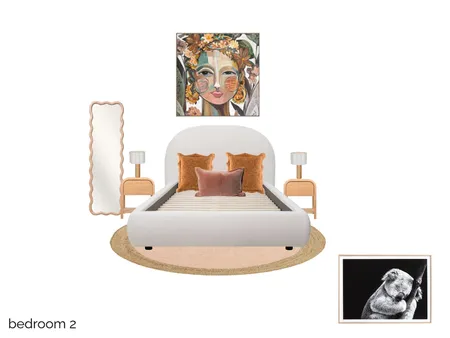 BEDROOM 2 Interior Design Mood Board by lauren-b