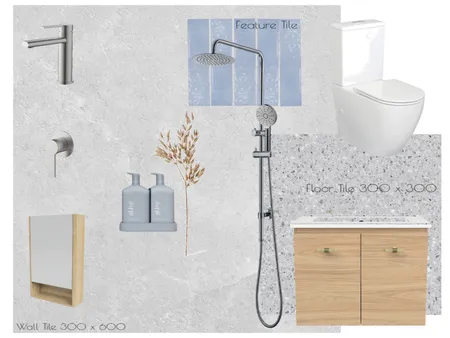 Sanchez Bathroom Interior Design Mood Board by Alana Thinee