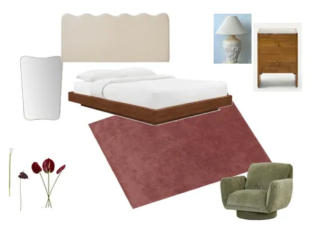 Hemingway - Bedroom Interior Design Mood Board by KatieLang