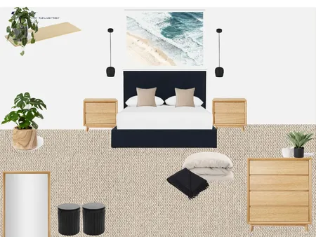 Master Bedroom Interior Design Mood Board by JenniferMichelle