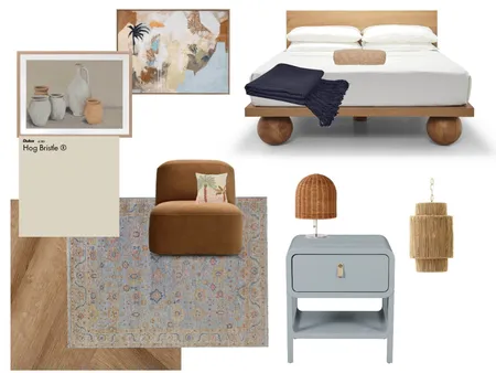 bedroom relaxed Interior Design Mood Board by Pauline Buchanan