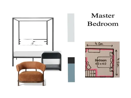 Master bedroom concept Interior Design Mood Board by kiarawalsh0701@gmail.com