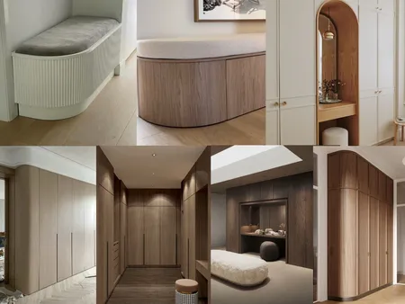 Master Walk In Robe Interior Design Mood Board by JSM