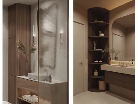 Spare Bathroom (Garage Side) Interior Design Mood Board by JSM