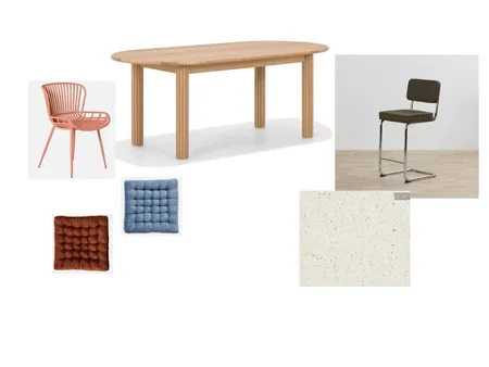 Dining Room Interior Design Mood Board by LibbyLatif