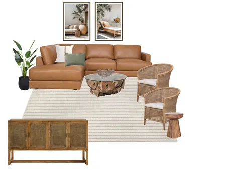 Natural Living Interior Design Mood Board by OZ Design