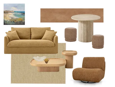 Safety Beach - Downstairs Living Interior Design Mood Board by Interiors By Jive