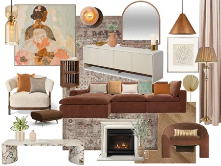 K board Interior Design Mood Board by artfulcollective