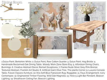 dining room mod 9 redesign Interior Design Mood Board by Pink_trm@hotmail.com