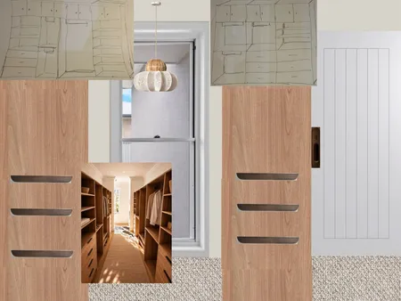 Walk in Robe - tasmanian oak polytec Interior Design Mood Board by kathok