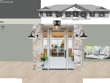 House exterior Pozieres- Iver sarlat & Domino Interior Design Mood Board by kathok