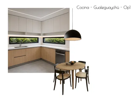 Cocina Gualeguaychu Opcion1 Interior Design Mood Board by Romicorty