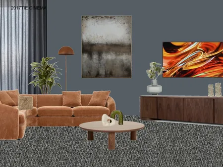 2017TIE CINEMA Interior Design Mood Board by daina.tadic