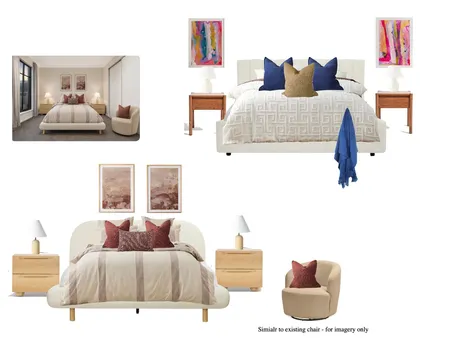 Downstairs Queen Interior Design Mood Board by IIDR Interior Design