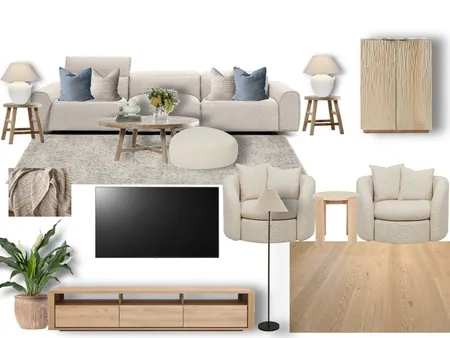 Project Sutton living Interior Design Mood Board by Manea Interior Design & Styling