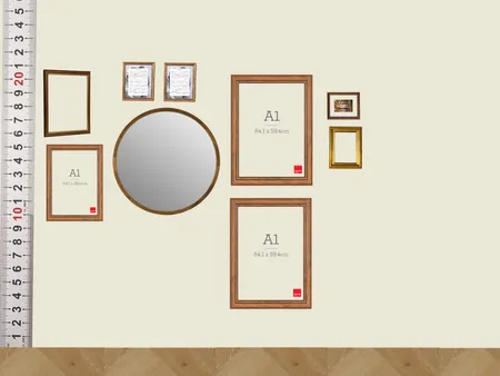 Salon Wall Interior Design Mood Board by dl2407