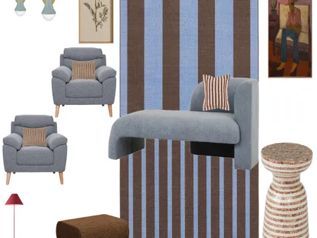 Blue Interior Design Mood Board by Joor