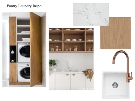 Pantry Laundry Combo Interior Design Mood Board by Coastal Design and Renovations