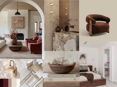 moodboard1 - burgundy Interior Design Mood Board by teenz27