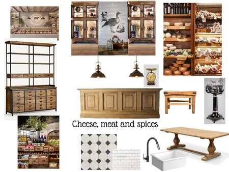 Butchery Interior Design Mood Board by otjiwa@gmail.com