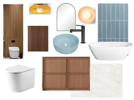 kupatilo Interior Design Mood Board by ninat19