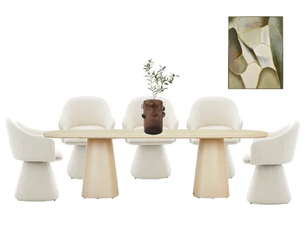 Dining Room Option 2 Interior Design Mood Board by Grace Home Staging & Realty