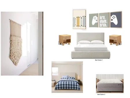 Barden Ridge New Build - Nicholas' Bedroom and Passage Interior Design Mood Board by Savannah Interior Design