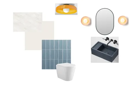 toalet Interior Design Mood Board by ninat19