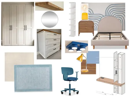 djecija soba Interior Design Mood Board by ninat19