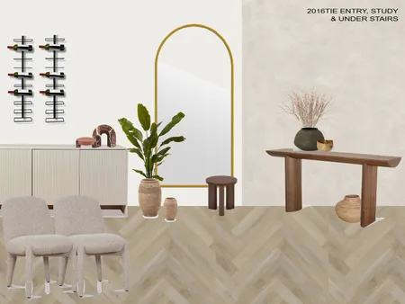 2016TIE ENTRY, STUDY & UNDER STAIRS Interior Design Mood Board by daina.tadic