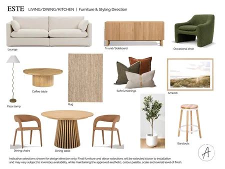 ESTE LIVING Interior Design Mood Board by BeckieChamberlain