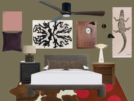 bedroom Interior Design Mood Board by Mattese.Rose