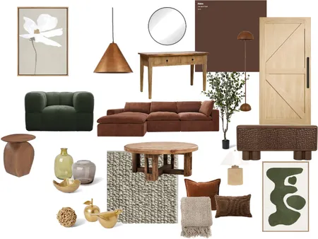 Deep and moody Interior Design Mood Board by carolynporteous